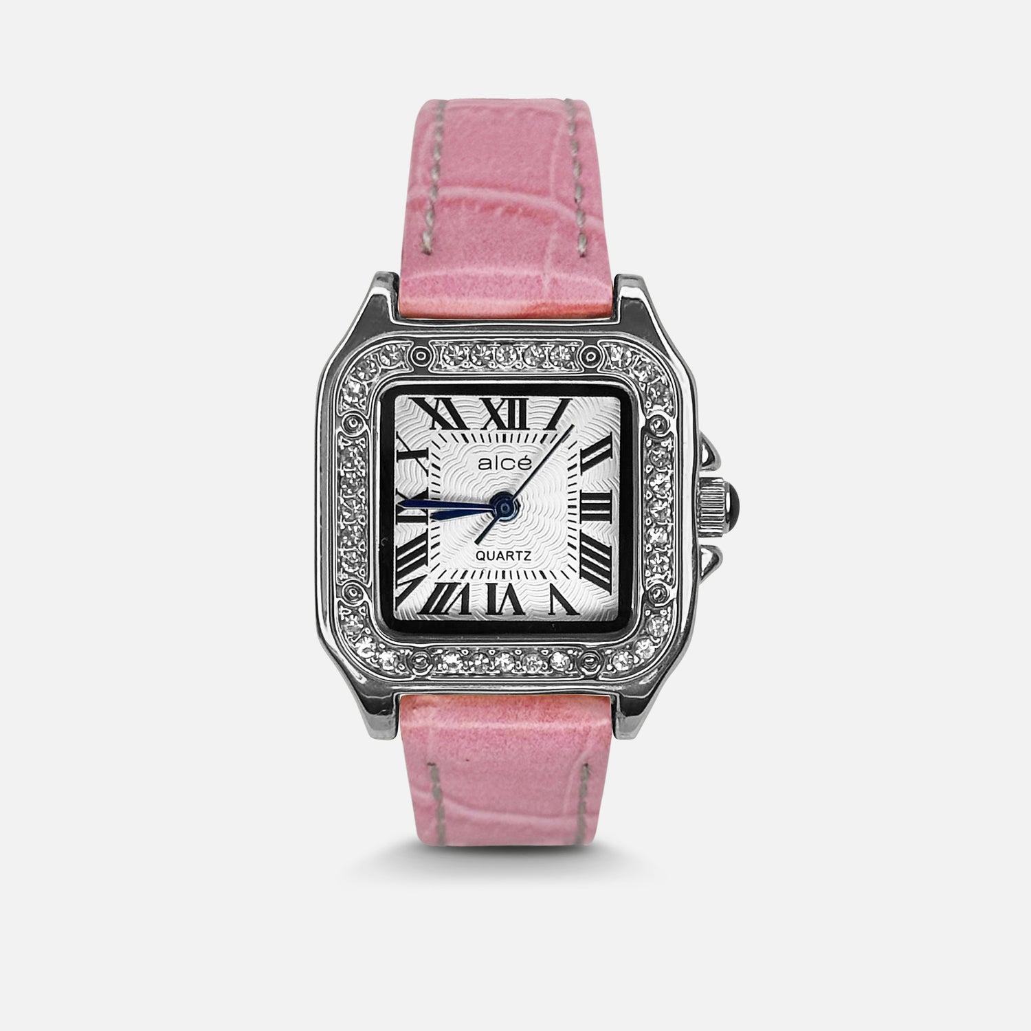 Montre Femme Argent : Bracelet Cuir | ALCĒ
