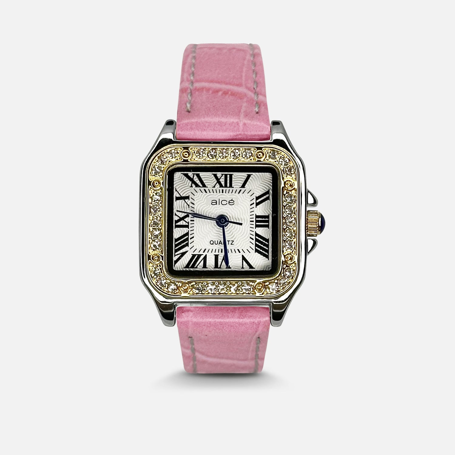 Montre Femme Bicolore : Bracelet Cuir | ALCĒ