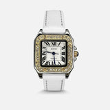 LC.03 - Cuir Croco Blanc