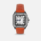 AL.04 - Cuir Croco Orange