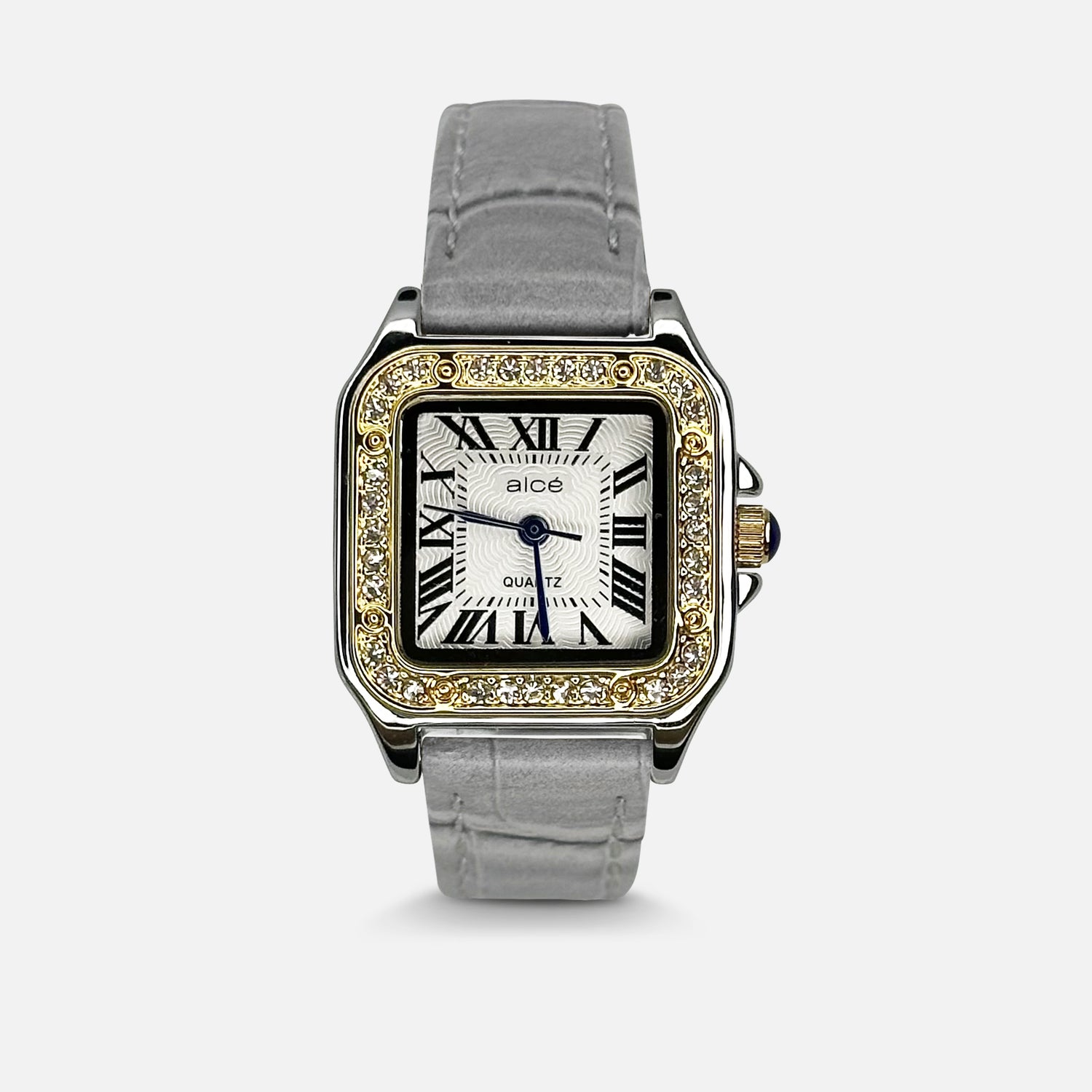 Montre Femme Bicolore : Bracelet Cuir | ALCĒ