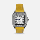 AL.07 - Cuir Croco Jaune
