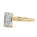 Bague "Boni Emeraude" solitaire
