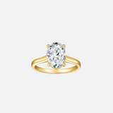 Bague "Mia Ovale" solitaire