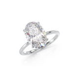 Bague "Mia Ovale" solitaire
