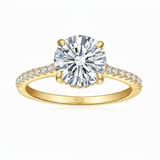 "Amora Round" solitaire ring