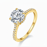 "Amora Round" solitaire ring