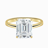 Bague "Boni Emeraude" solitaire