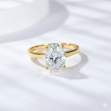 Bague "Mia Ovale" solitaire