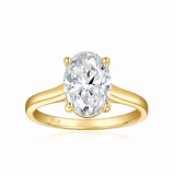 Bague "Mia Ovale" solitaire