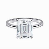 Bague "Boni Emeraude" solitaire