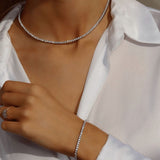 Bracelet "Tennis Pavé"