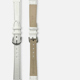 🎁 Bracelet Cuir Croco – Blanc (100% off)