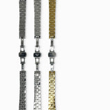 Bracelet acier - Argent & Or (MID)
